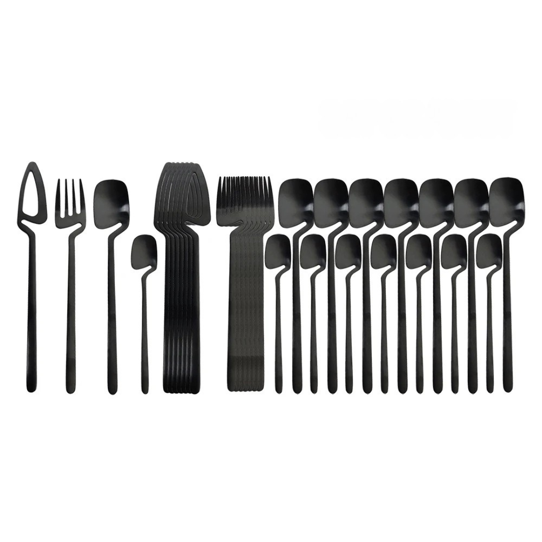 Conjunto de Talheres Inox 32pcs Luxo