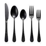 Conjunto de Talheres em Aco Inoxidavel 304 com Relevo Ergonomico 5 Pecas por Pessoa
