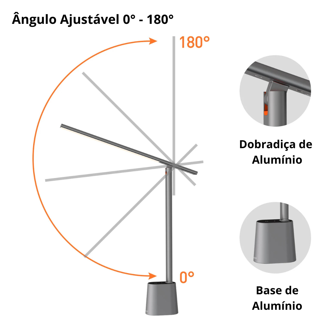 Luminária de Mesa LED VisionFlex Miabeli