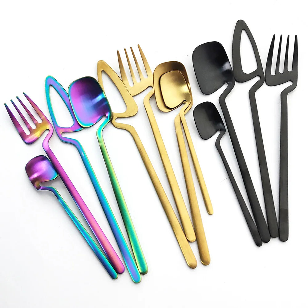 Conjunto de Talheres Inox 32pcs Luxo