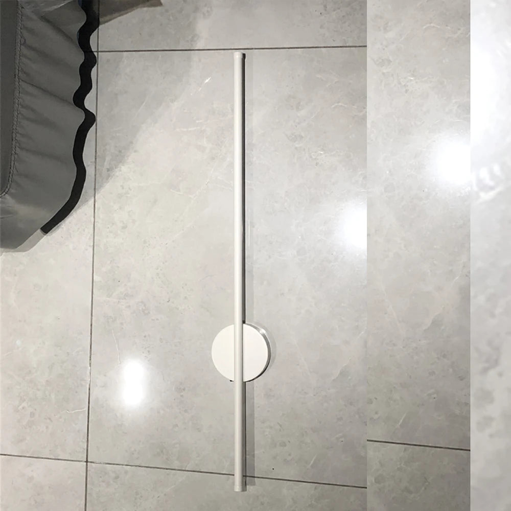 Arandela LED Linear Dourada Sem Fio com Controle 50cm