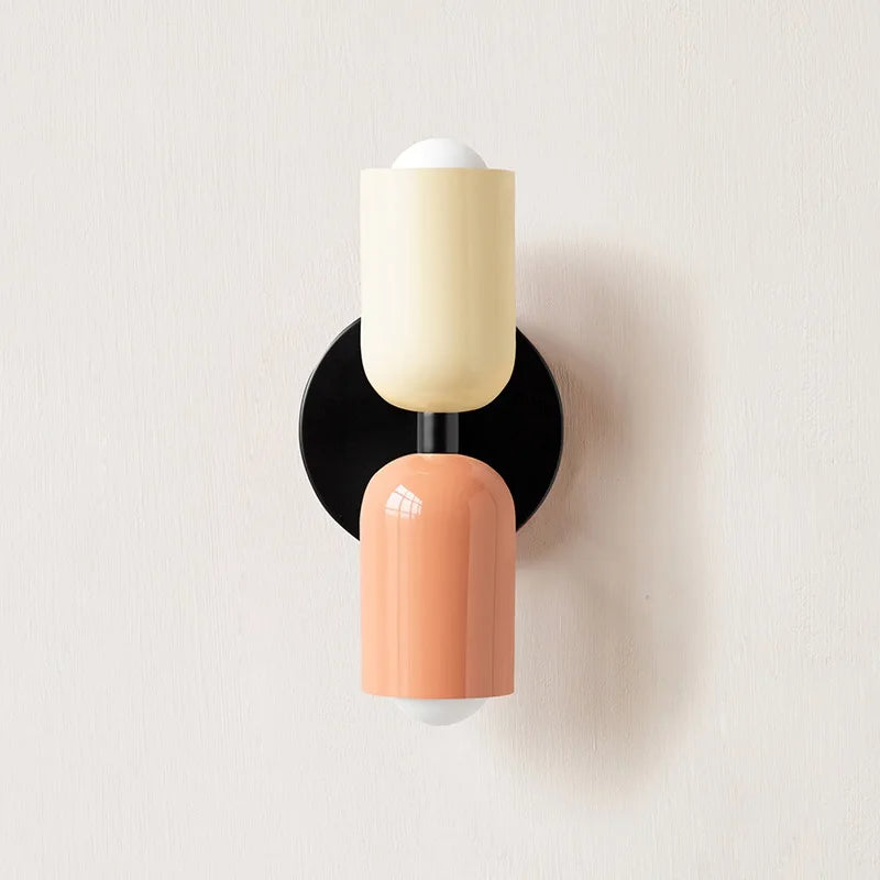 Arandela DuoTone – Design Moderno com Iluminação Bidirecional Sem Fio