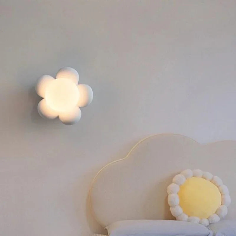 Arandela de Parede Flor LED 3 Cores