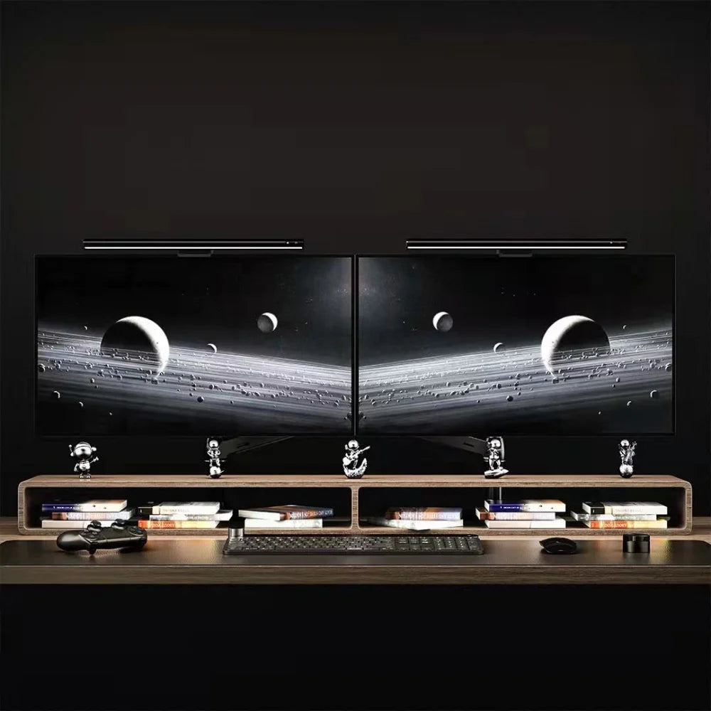 Luminária de Monitor Dimerizável com Controle Sem Fio