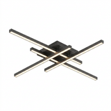 Plafon LED Barra Linear Sobrepor Aluminio Luz Quente Fria 30 40 50cm Linie