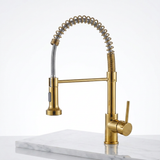 Torneira para Cozinha Misturador Monocomando Bica Movel Latao com Arejador Aqua Miabeli