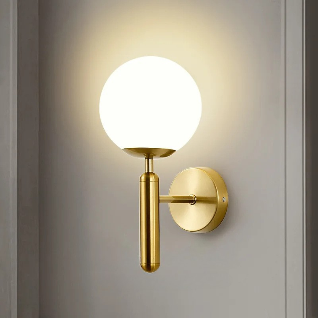 Arandela Dourada Modern Minimalista LED: Design Sofisticado para sua Decoração