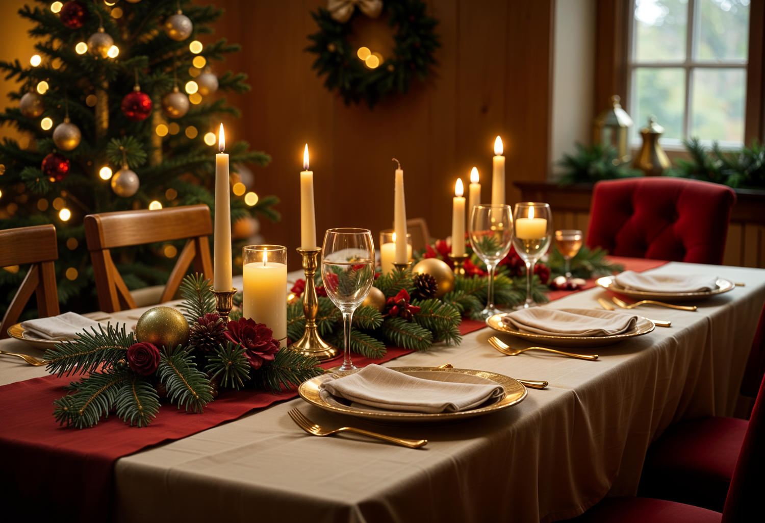 Decoração de Natal para Mesa: Crie um Jantar Memorável