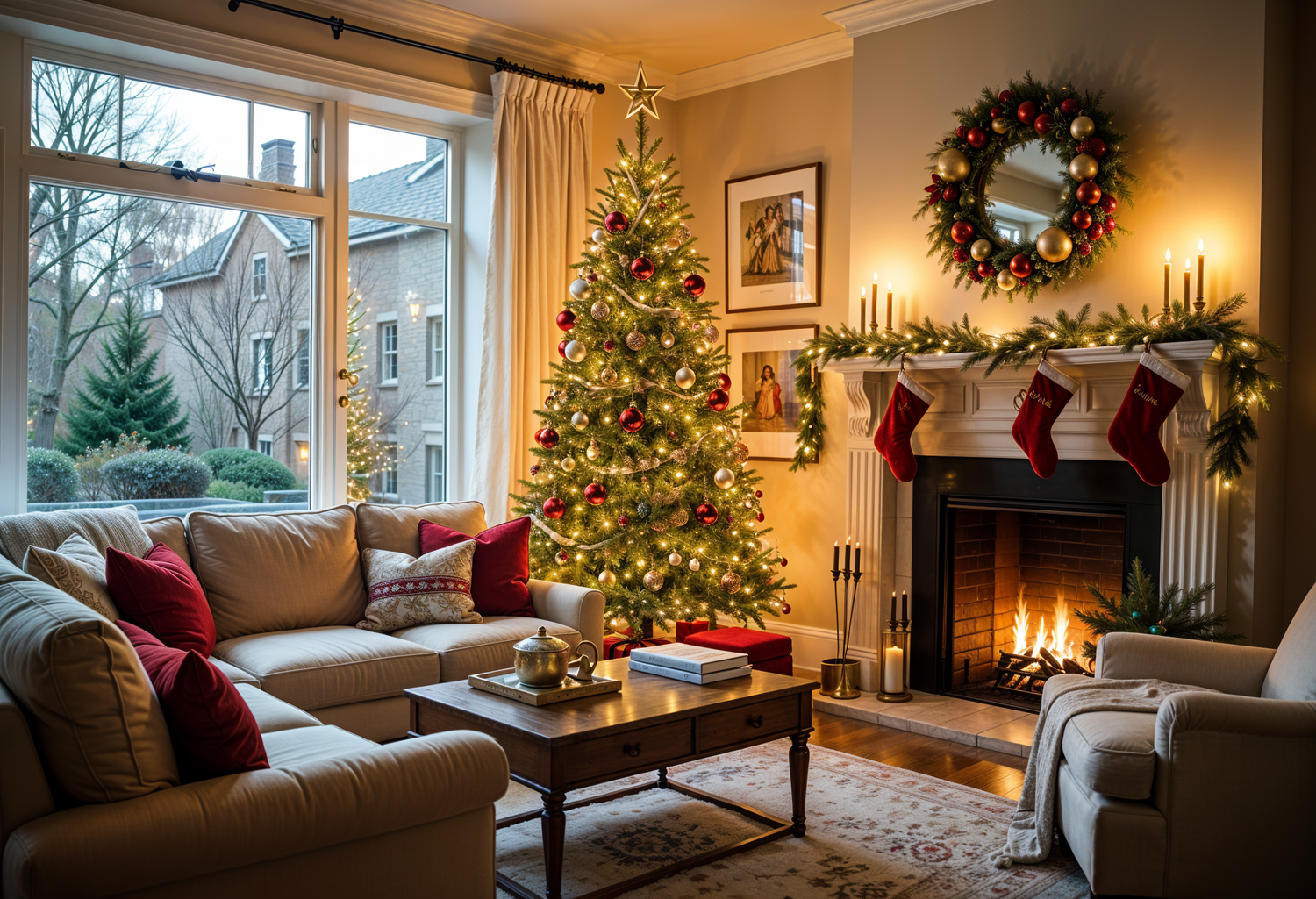 Decoração de Natal para Sala: Transforme seu Espaço com Elegância e Magia