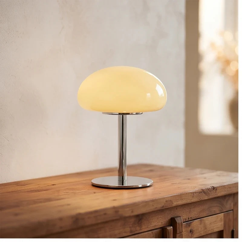 Zephyr Glass Mushroom Dome Lamp