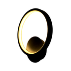 Arandela de Parede LED Circular Interna Bivolt com Difusor Slim para Sala e Quarto Orbe