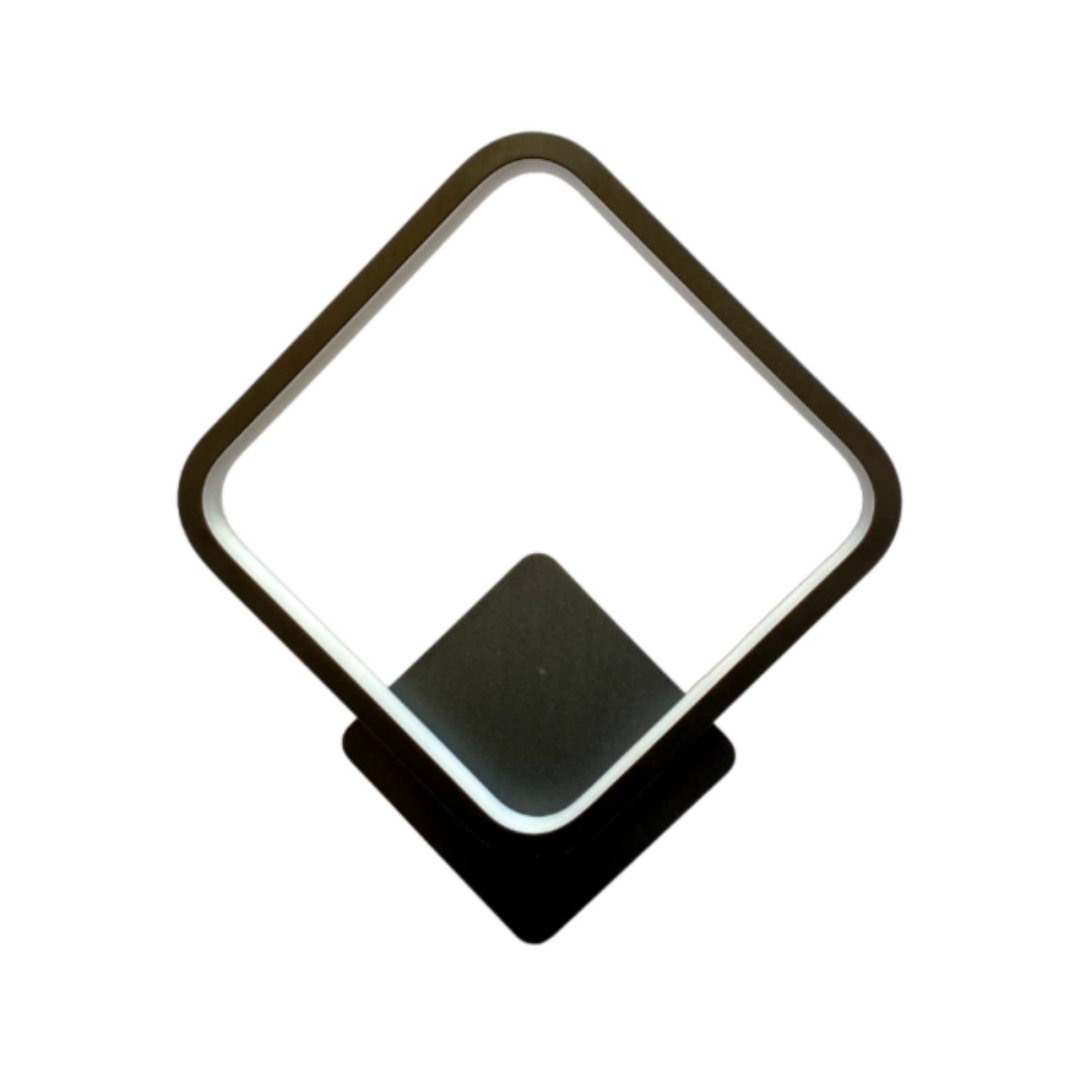 Arandela de Parede LED Circular Interna Bivolt com Difusor Slim para Sala e Quarto Orbe