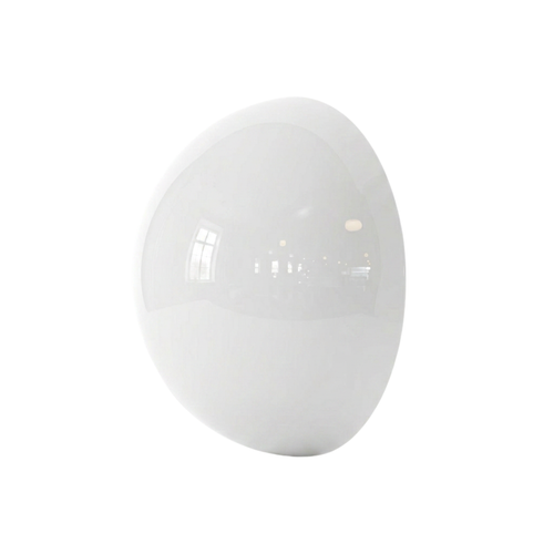 Arandela de Parede Globo Vidro Leitoso Fosco G9 Luz Bidirecional Bivolt Soleil