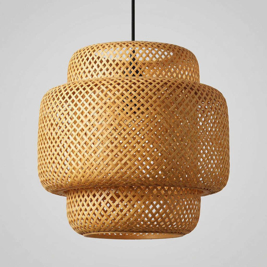 Pendente Bambu Cilindro Escalonado