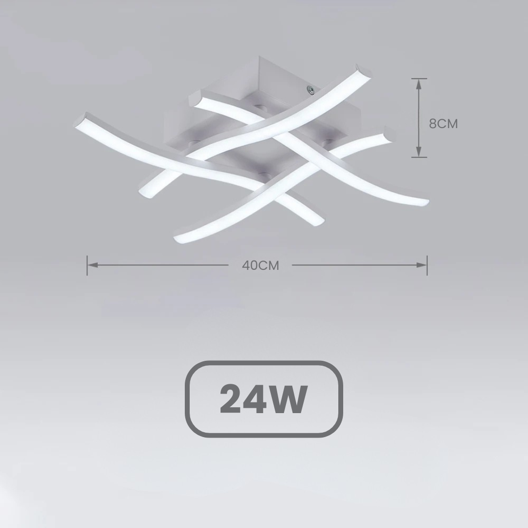 Luminária LED Dimerizável Decorativa Moderna para Sala