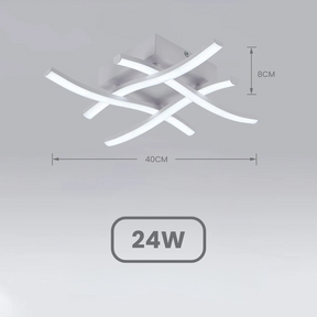 Luminária LED Dimerizável Decorativa Moderna para Sala