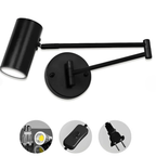Arandela de Parede Articulada LED Metal com Braço Ajustável E27 Flexia