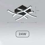Luminária LED Dimerizável Decorativa Moderna para Sala