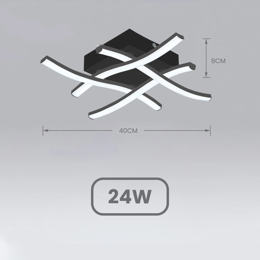 Luminária LED Dimerizável Decorativa Moderna para Sala