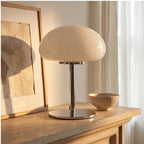 Zephyr Glass Mushroom Dome Lamp