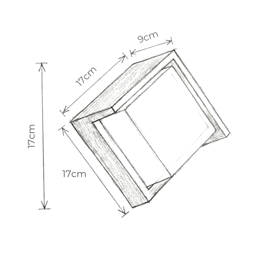 Arandela LED Moderna IP65 Quadrada e Redonda