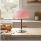 Zephyr Glass Mushroom Dome Lamp