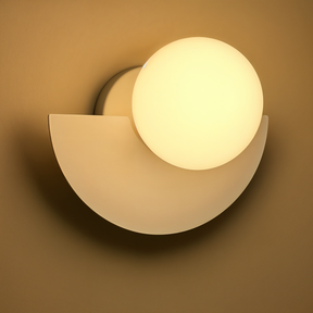 Arandela de Parede Minimalista Meia Lua