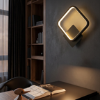 Arandela de Parede LED Circular Interna Bivolt com Difusor Slim para Sala e Quarto Orbe