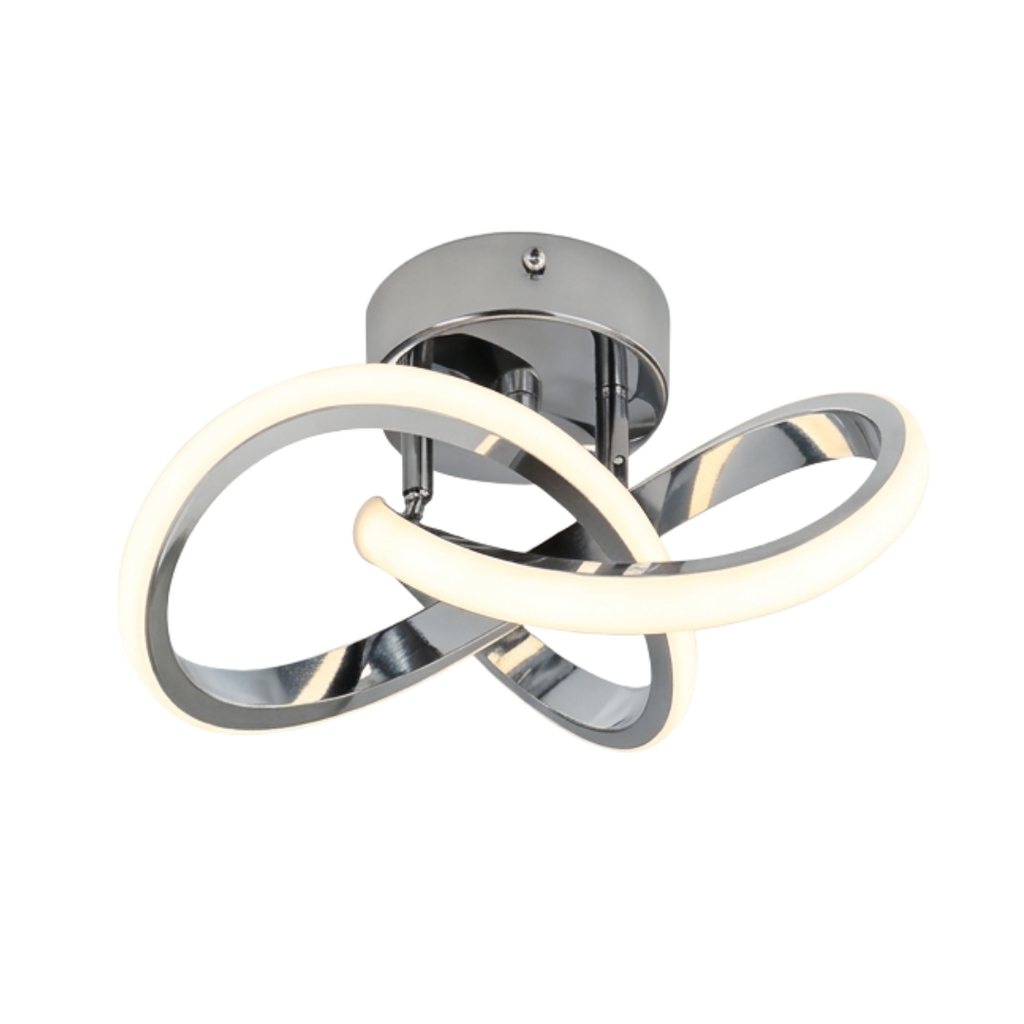 Lustre de Teto LED Trevo Minimalista