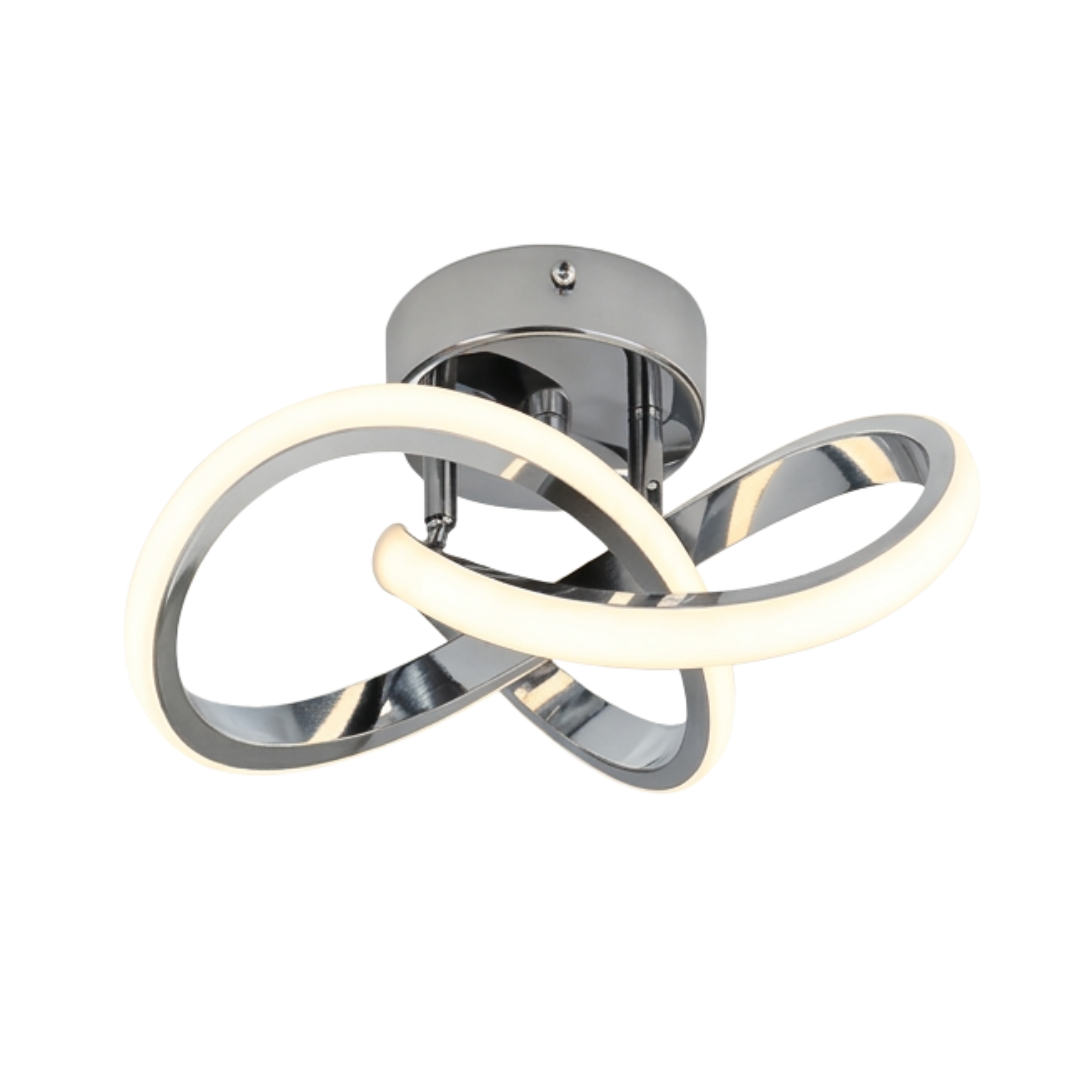 Lustre de Teto LED Trevo Minimalista