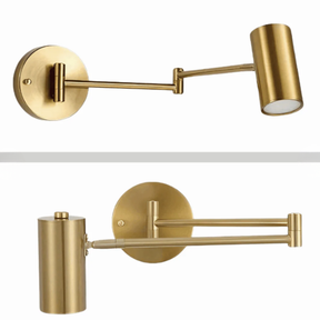 Arandela de Parede Articulada LED Metal com Braço Ajustável E27 Flexia