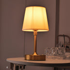 Cordless Fabric Shade Table Lamp