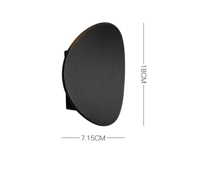 Arandela de Parede LED Minimalista Estrutura Metalica Allure