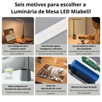 Luminária de Mesa LED VisionFlex Miabeli