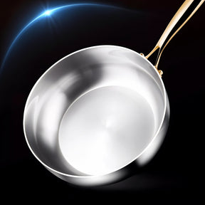 Panela Wok Inox Premium Anti Aderente