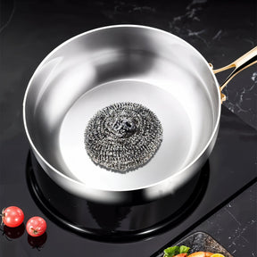 Panela Wok Inox Premium Anti Aderente