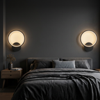 Arandela de Parede LED Circular Interna Bivolt com Difusor Slim para Sala e Quarto Orbe