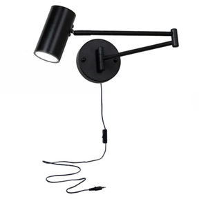 Arandela de Parede Articulada LED Metal com Braço Ajustável E27 Flexia