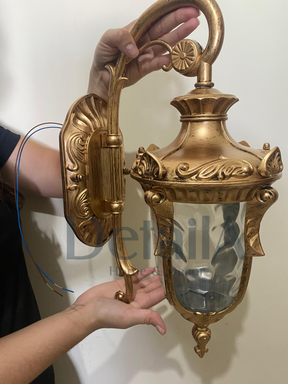 Arandela Externa Colonial Impermeável Miabeli