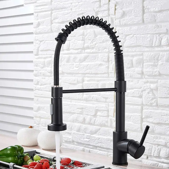 Torneira para Cozinha Misturador Monocomando Bica Movel Latao com Arejador Aqua Miabeli