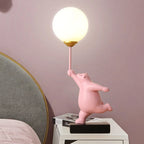 Luminária Urso Sonhador – Design Lúdico com Globo de Luz Decorativo