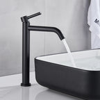 Torneira Alta Monocomando para Banheiro Misturador Quente e Fria Linha Evora