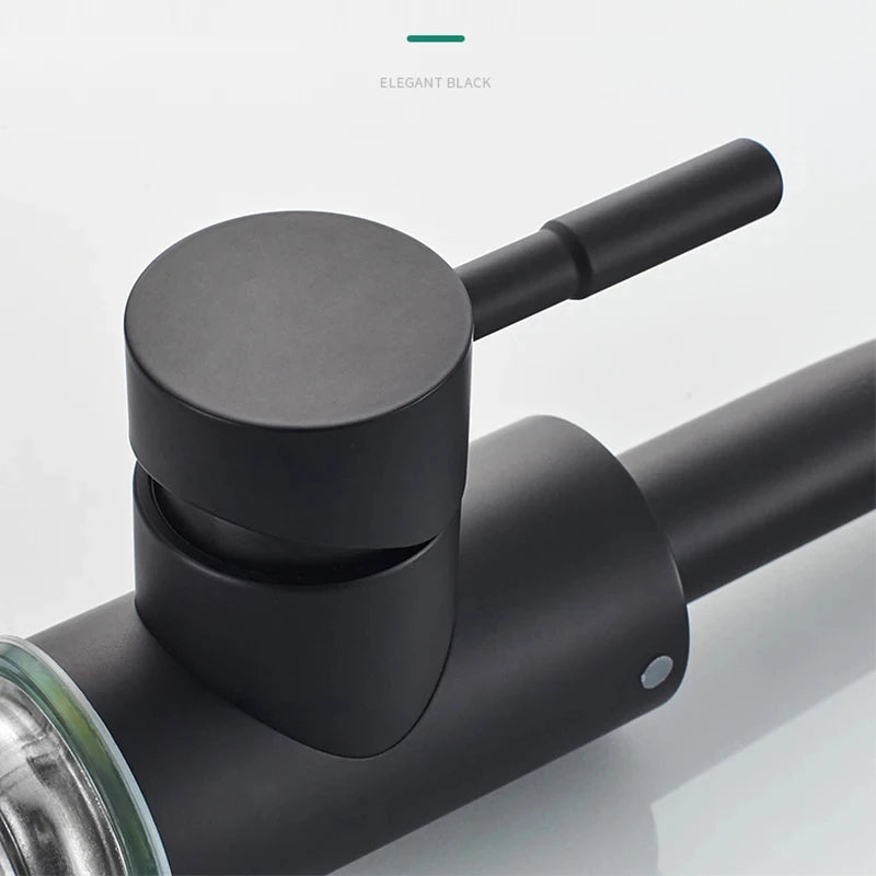 Torneira Misturador Monocomando Aco Inox 304 Acabamento Escovado para Banheiro Leva