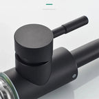 Torneira Misturador Monocomando Aco Inox 304 Acabamento Escovado para Banheiro Leva