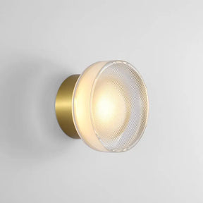 Arandela LED de Vidro Luxo Minimalista 18cm