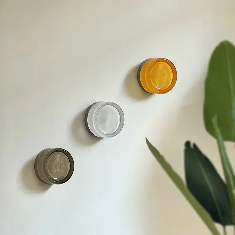 Arandela de Parede LED Capsula de Vidro Translucido com Base em Aluminio 14cm Orbe