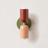 Vermelho & Salmão (Verde)