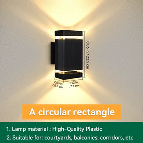 Arandela Externa Rústica Colonial Vintage – Iluminação Aconchegante para Muro e Varanda