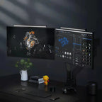 Luminária de Monitor Dimerizável com Controle Sem Fio
