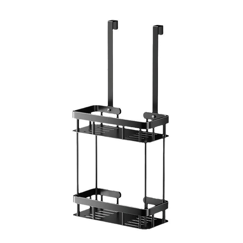 Prateleira para Banheiro com Suporte Duplo para Porta de Box